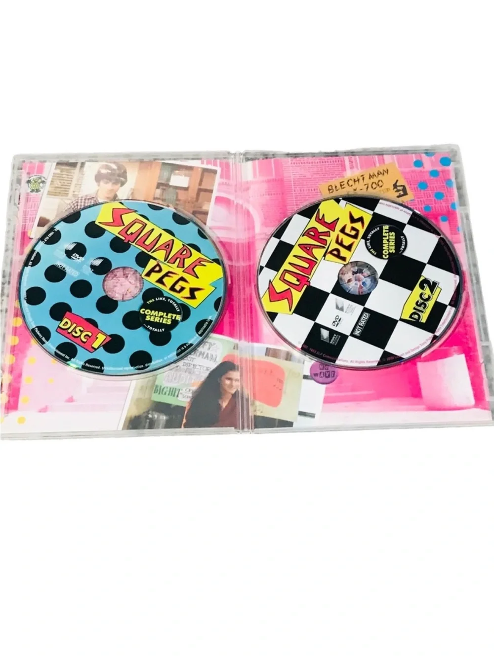 1980's Classic Tv Show Square Pegs Complete Series DVD Set